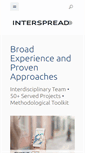 Mobile Screenshot of interspread.com